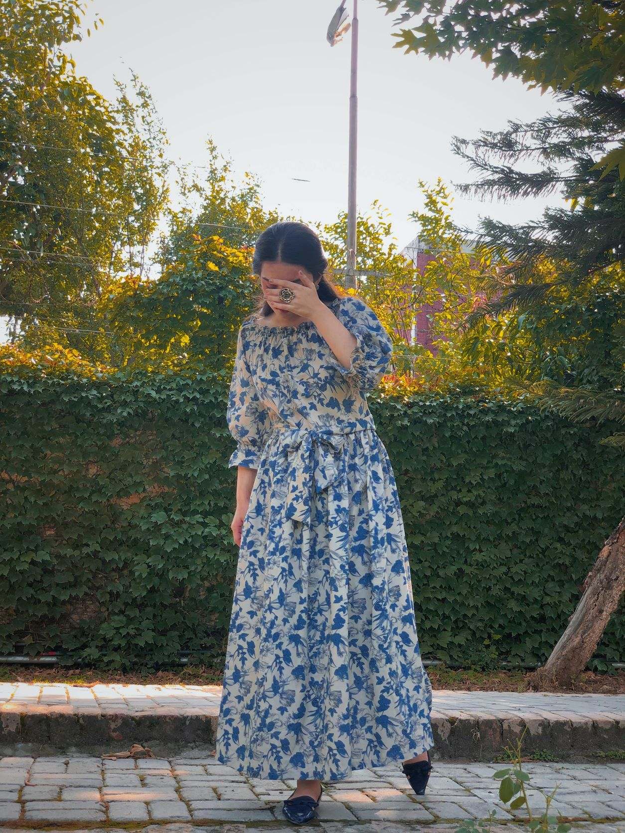 MAUVE GREY-Chiffon Dress – Haleema Shazia
