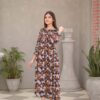 Winter-Cotton Linen Black Floral - Image 7