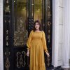Crinkle Lawn - Yellow Smock Dress - Image 8