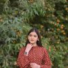 Brown Polka Dots Long Dress - Image 6