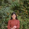 Brown Polka Dots Long Dress - Image 3