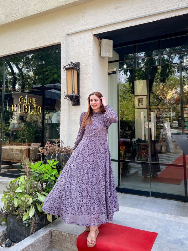 Lavender Dream Net Dress - Image 9