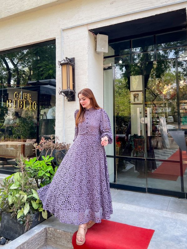 Lavender Dream Net Dress - Image 8