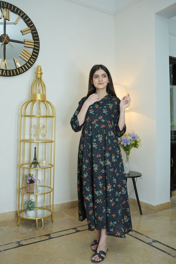 Lawn-Mystic Bloom Dress - Image 8