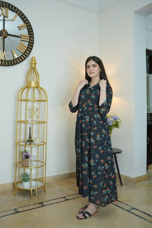 Lawn-Mystic Bloom Dress - Image 5