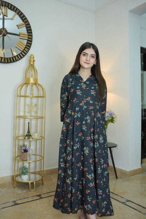 Lawn-Mystic Bloom Dress - Image 4
