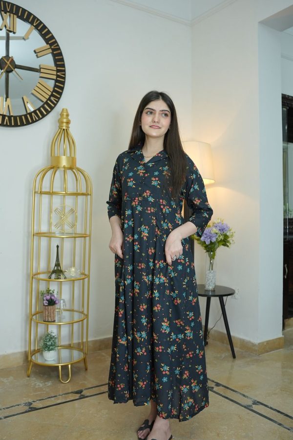 Lawn-Mystic Bloom Dress