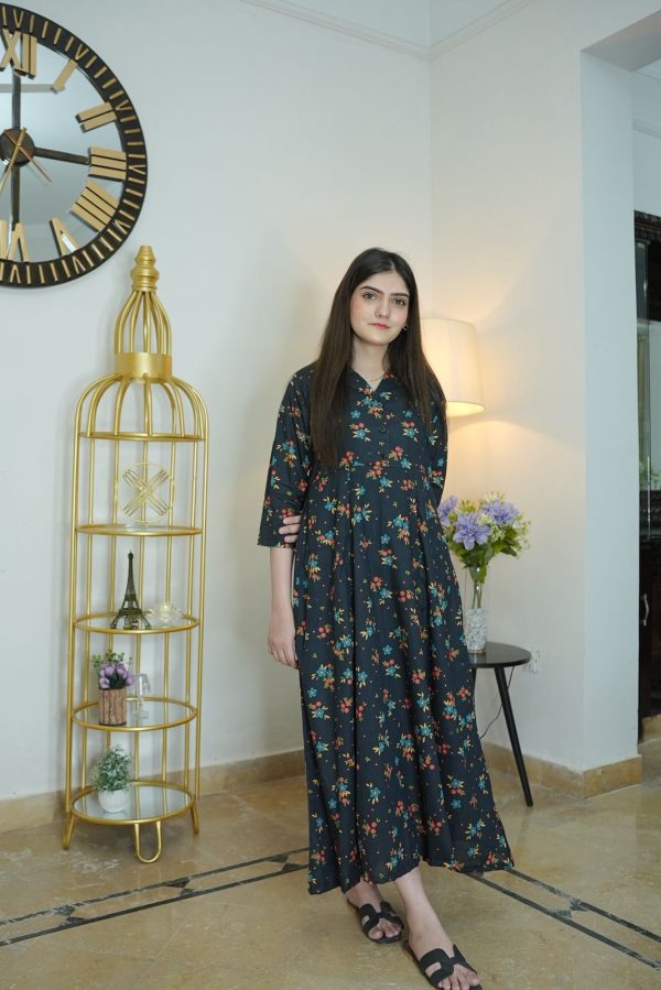 Lawn-Mystic Bloom Dress - Image 9