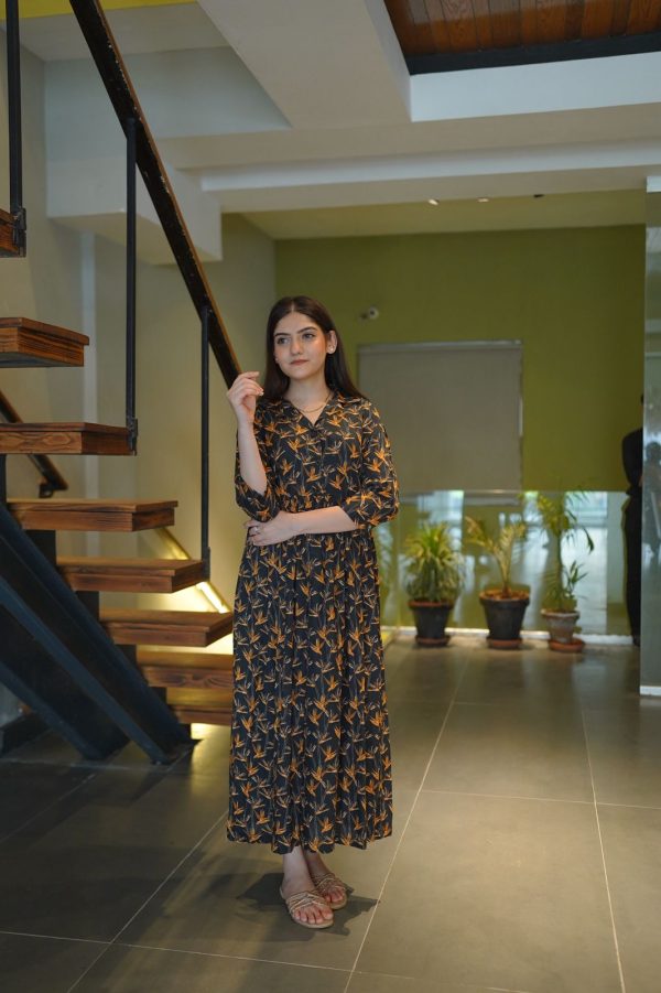 Zyra Long Dress - Image 6