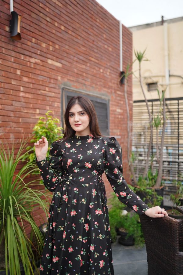 Cotton Eden Black Victoria Dress - Image 9