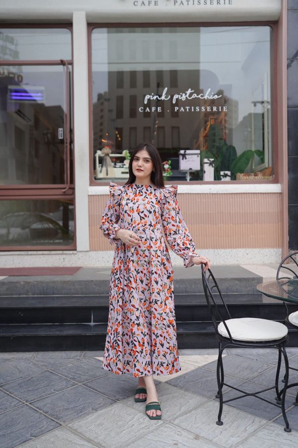 Petal Play Floral Cotton Dress - Image 9