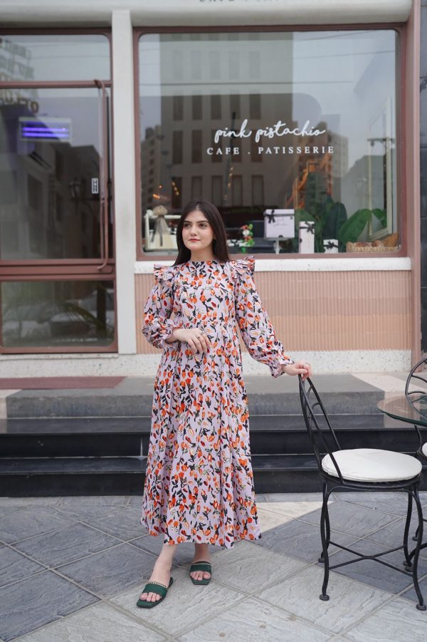 Petal Play Floral Cotton Dress - Image 10