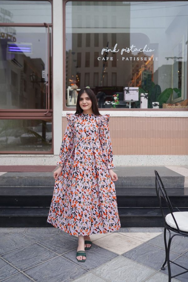 Petal Play Floral Cotton Dress - Image 7