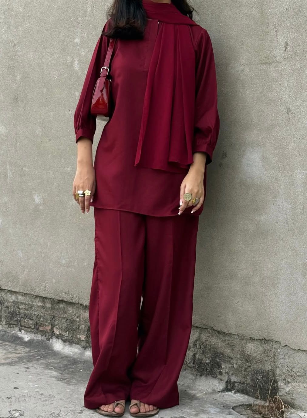 Marina - Maroon Coord set