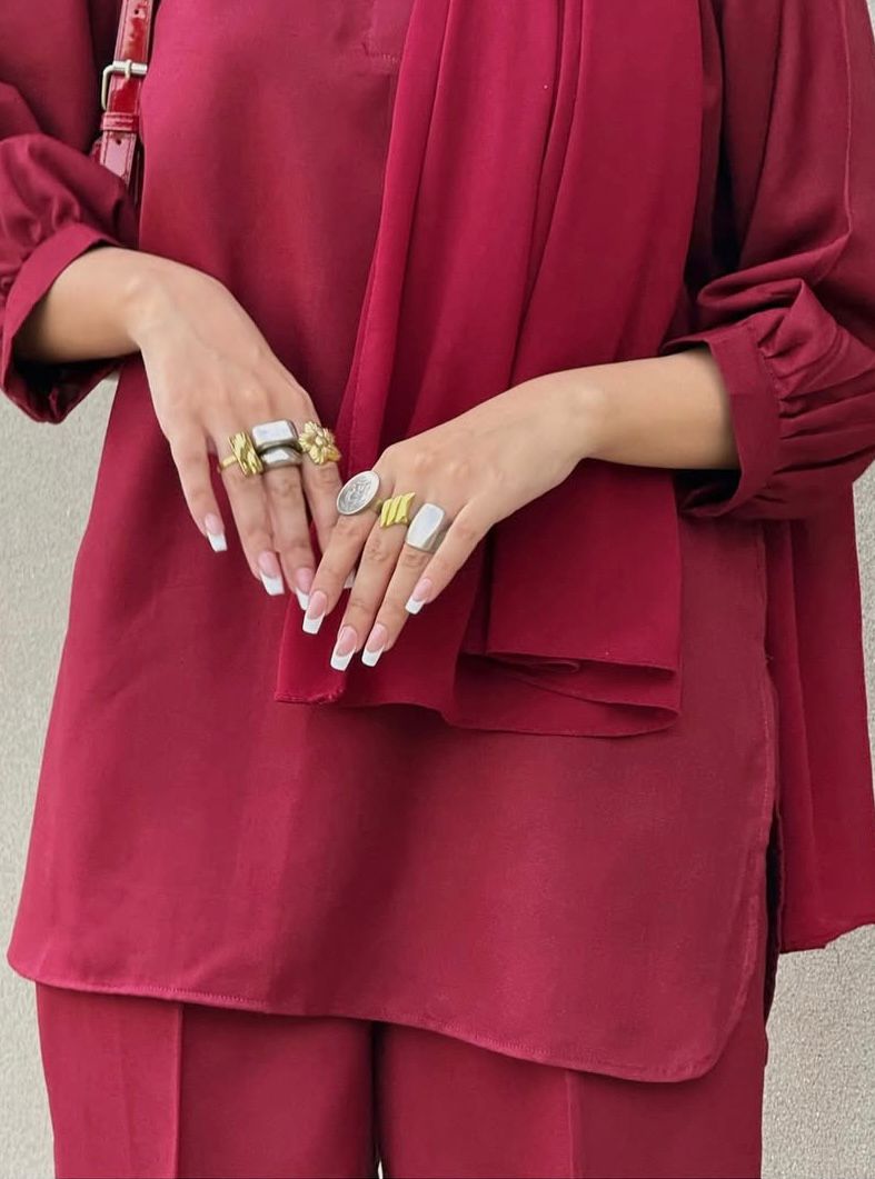 Marina - Maroon Coord set - Image 3