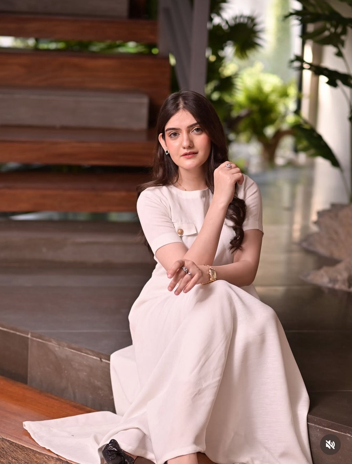 Off-White Serenade Dress - Image 4