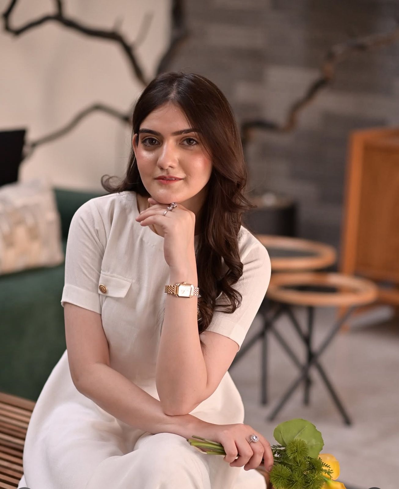 Off-White Serenade Dress - Image 3