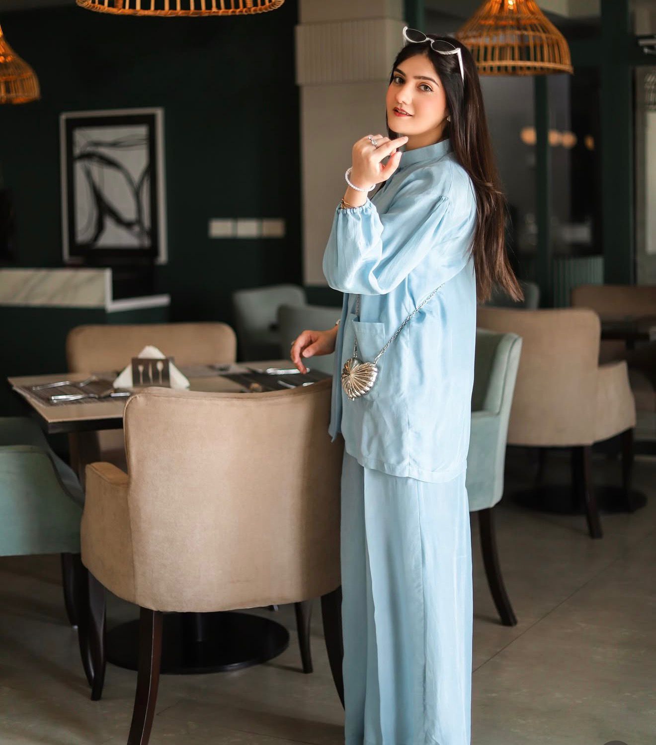 Sky Blue Coord Set - Image 3