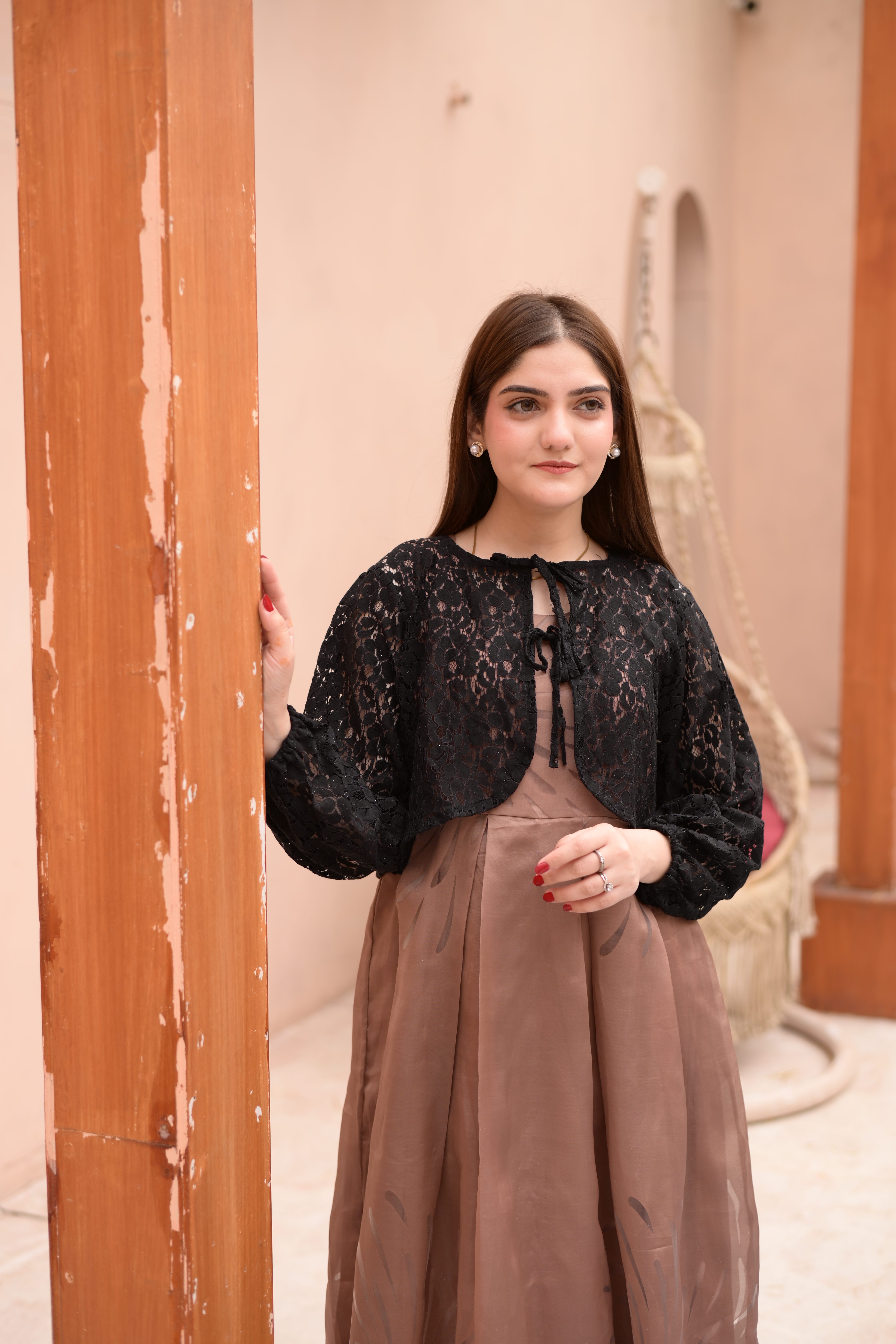 Veloura Noir Dress - Image 5