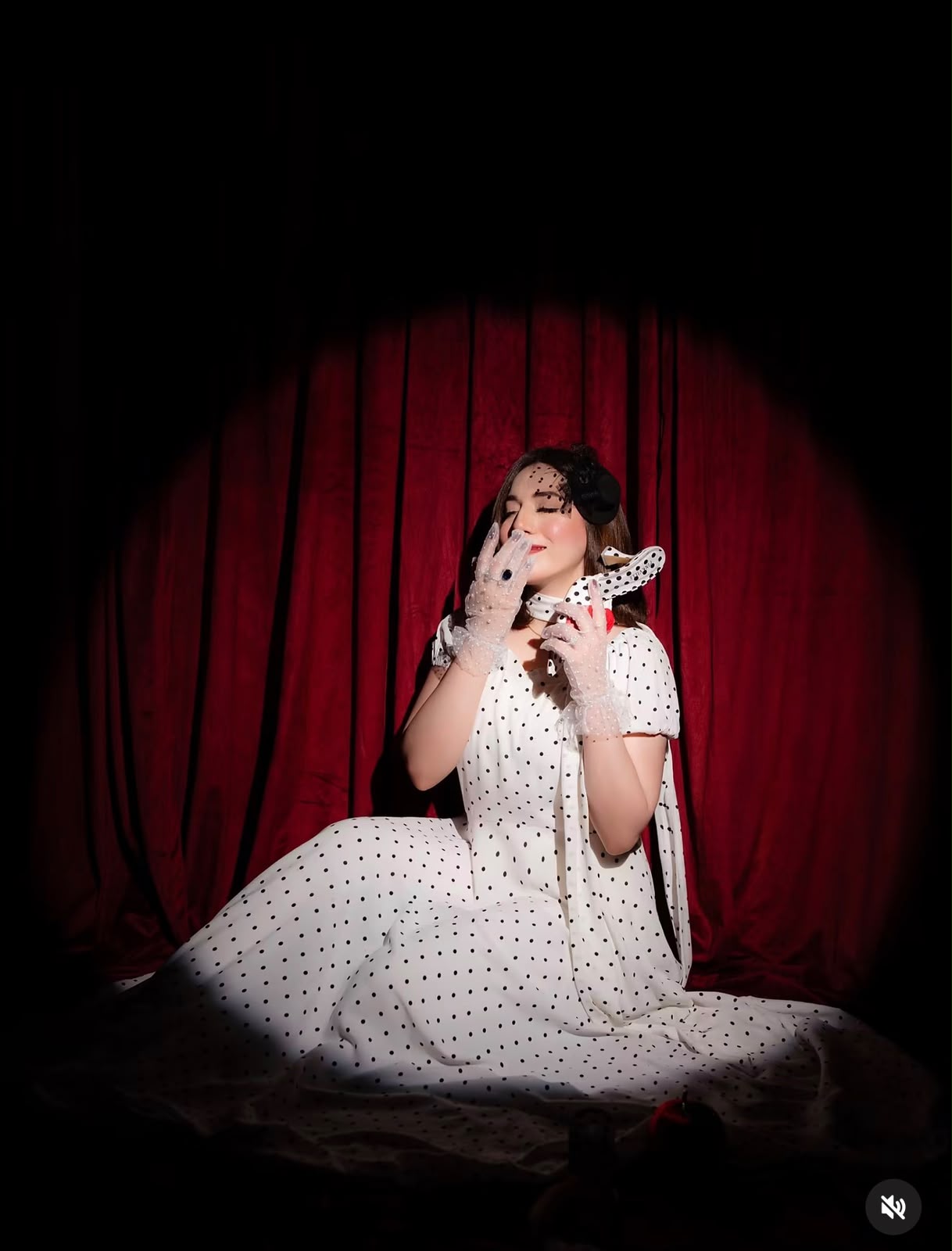 Snow White Black & White Polka Dots - Image 3