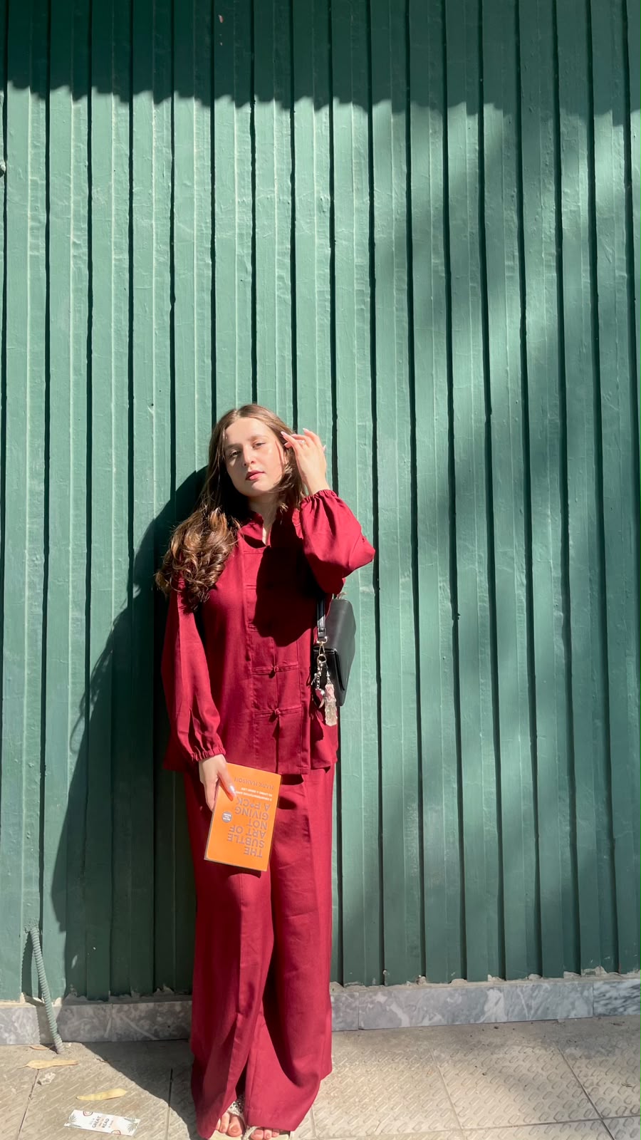 Marina-Royal Maroon Coord Set - Image 10