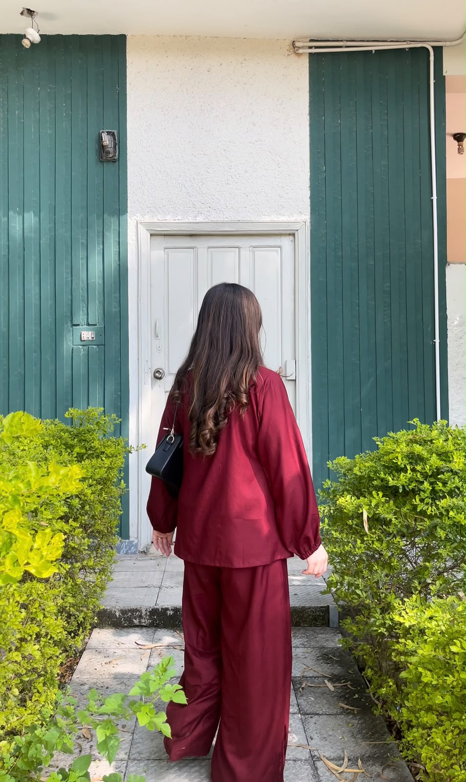 Marina-Royal Maroon Coord Set - Image 5