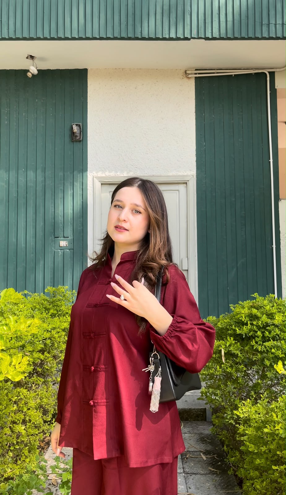 Marina-Royal Maroon Coord Set - Image 4